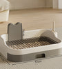 Pet Dog Toilet Portable Puppy Potty Tray Pet Litter Pan Dog Potty Pan Indoor Dog Potty Tray Puppy Training Tray Pet Accessories