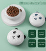 Bathroom Silicone Pet Cat And Dog Shower Soft Bristled Brush Panda Shape Pet Soft Massage Bath Brush Pet Bathing Accessories